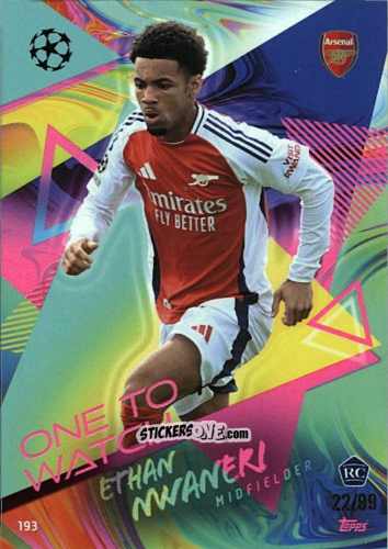 Sticker Ethan Nwaneri - Total Football 2024-2025
 n. 193 - Topps