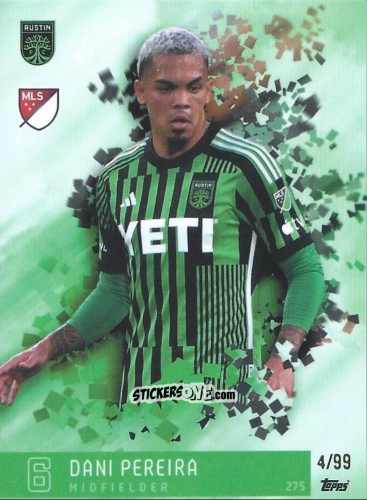 Figurina Dani Pereira - Total Football 2024-2025
 n. 275 - Topps