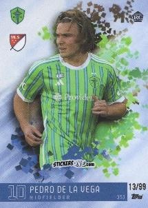 Figurina Pedro de la Vega - Total Football 2024-2025
 n. 353 - Topps