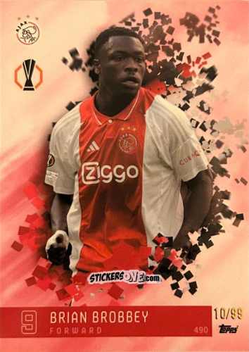 Sticker Brian Brobbey - Total Football 2024-2025
 n. 490 - Topps
