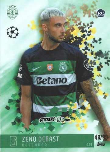 Cromo Zeno Debast - Total Football 2024-2025
 n. 491 - Topps