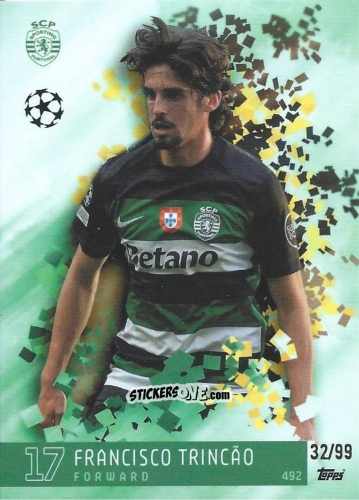 Cromo Francisco Trincao - Total Football 2024-2025
 n. 492 - Topps