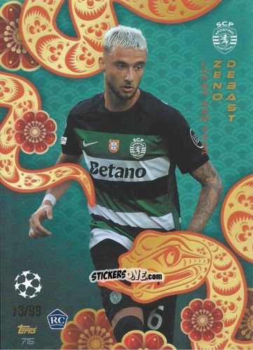 Sticker Zeno Debast - Total Football 2024-2025
 n. 715 - Topps