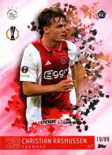 Sticker Christian Rasmussen - Total Football 2024-2025
 n. 817 - Topps