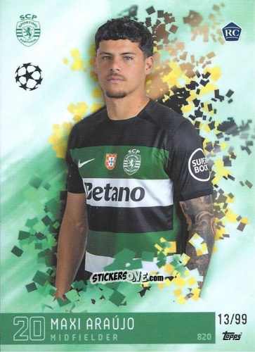 Cromo Maximiliano Araujo - Total Football 2024-2025
 n. 820 - Topps