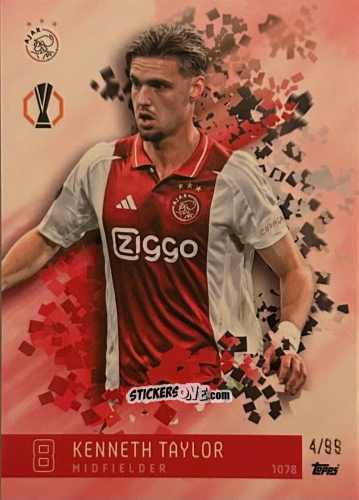 Sticker Kenneth Taylor - Total Football 2024-2025
 n. 1078 - Topps