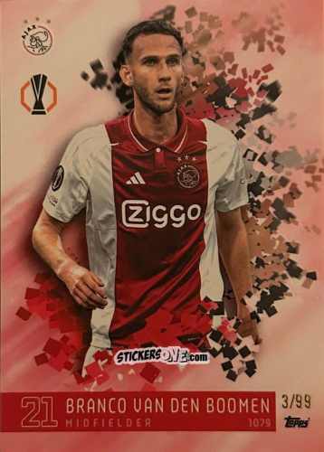 Sticker Branco van den Boomen - Total Football 2024-2025
 n. 1079 - Topps