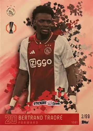 Sticker Bertrand Traoré - Total Football 2024-2025
 n. 1081 - Topps