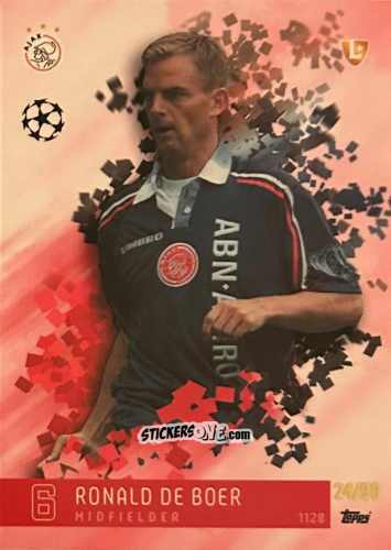 Cromo Ronald de Boer - Total Football 2024-2025
 n. 1128 - Topps