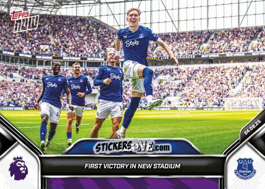 Figurina Team everton esultanza - Now English Premier League 2025-2026
 n. 10 - Topps