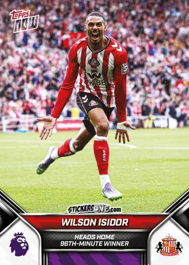 Cromo Wilson Isidor - Now English Premier League 2025-2026
 n. 13 - Topps