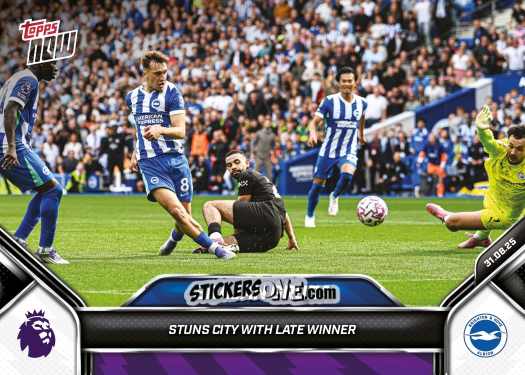 Sticker Brajan Gruda - Now English Premier League 2025-2026
 n. 14 - Topps