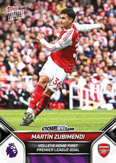 Cromo Martin Zubimendi - Now English Premier League 2025-2026
 n. 17 - Topps