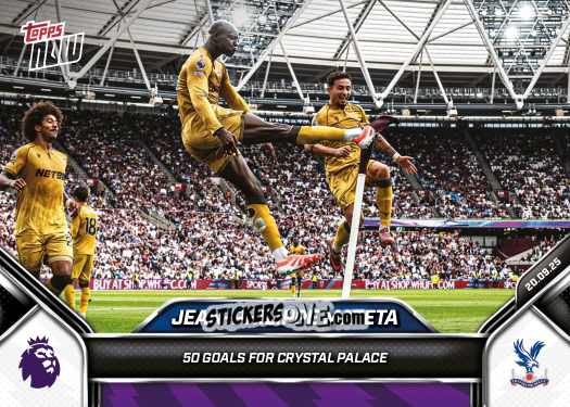 Sticker Jean-Philippe Mateta - Now English Premier League 2025-2026
 n. 22 - Topps