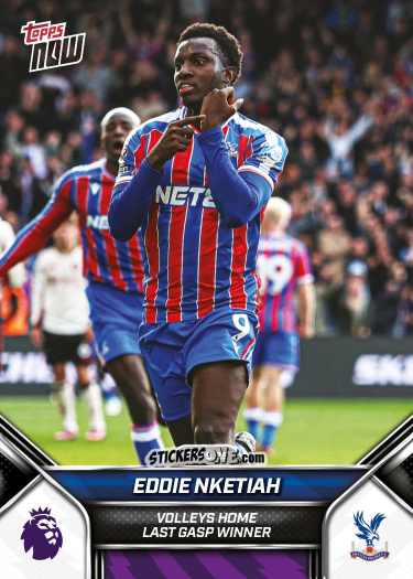 Figurina Eddie Nketiah - Now English Premier League 2025-2026
 n. 26 - Topps