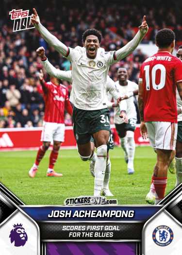 Cromo Josh Acheampong - Now English Premier League 2025-2026
 n. 35 - Topps