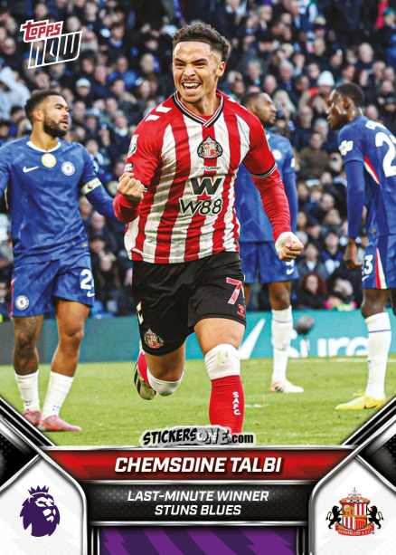 Figurina Chemsdine Talbi - Now English Premier League 2025-2026
 n. 42 - Topps