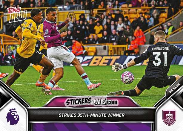 Cromo Lyle Foster - Now English Premier League 2025-2026
 n. 45 - Topps