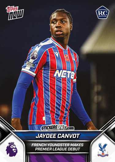 Sticker Jaydee Canvot - Now English Premier League 2025-2026
 n. 49 - Topps