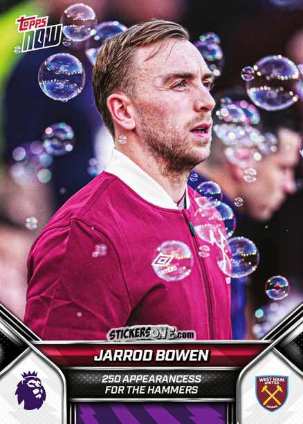 Figurina Jarrod Bowen - Now English Premier League 2025-2026
 n. 53 - Topps