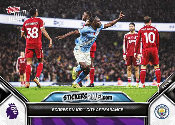 Cromo Jeremy Doku - Now English Premier League 2025-2026
 n. 57 - Topps