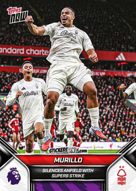 Sticker Murillo - Now English Premier League 2025-2026
 n. 60 - Topps