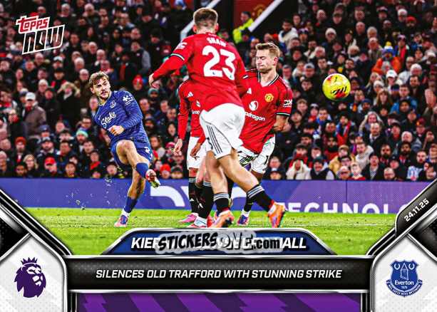 Sticker Kiernan Dewsbury-hall - Now English Premier League 2025-2026
 n. 63 - Topps