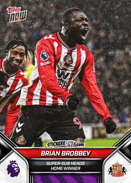 Sticker Brian Brobbey - Now English Premier League 2025-2026
 n. 65 - Topps