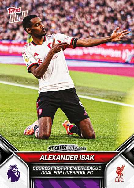 Sticker Alexander Isak - Now English Premier League 2025-2026
 n. 67 - Topps