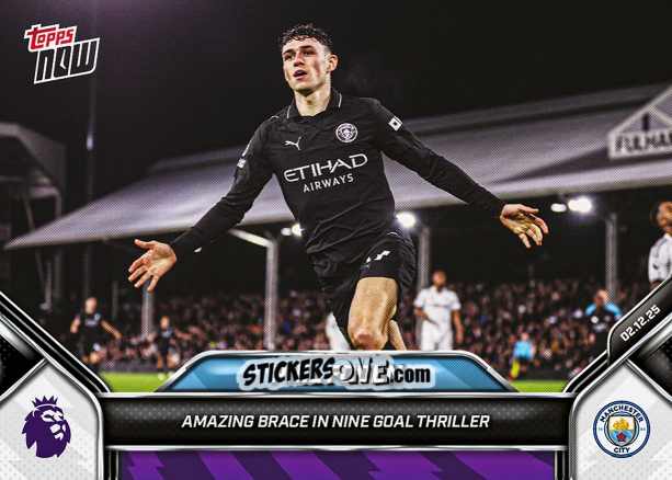 Cromo Phil Foden - Now English Premier League 2025-2026
 n. 69 - Topps