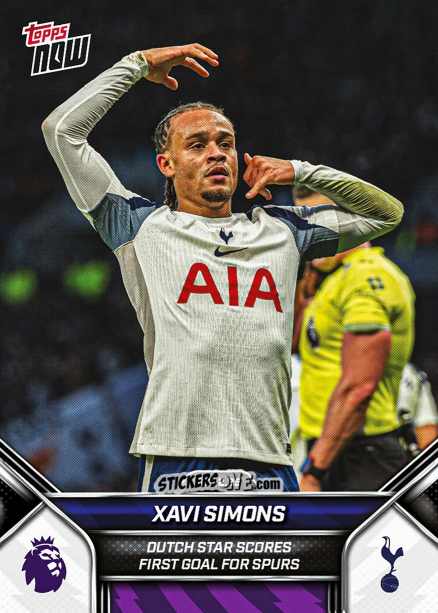 Figurina Xavi Simons - Now English Premier League 2025-2026
 n. 76 - Topps