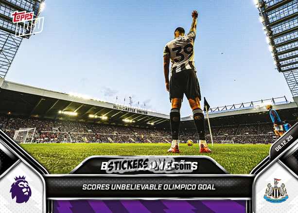 Sticker Bruno Guimaraes - Now English Premier League 2025-2026
 n. 77 - Topps
