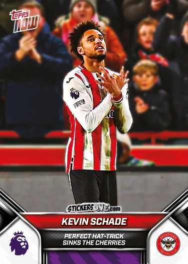 Figurina Kevin Schade - Now English Premier League 2025-2026
 n. 88 - Topps