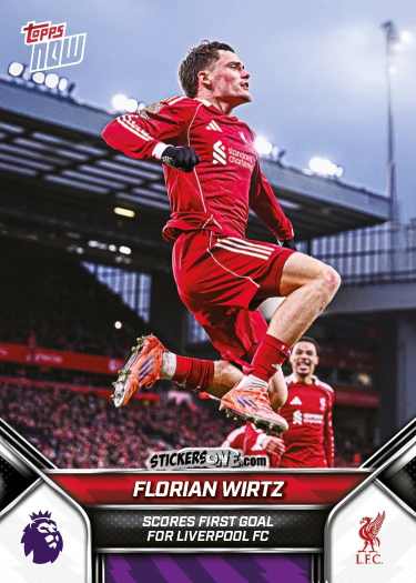 Cromo Florian Wirtz - Now English Premier League 2025-2026
 n. 89 - Topps