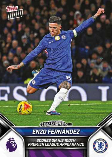 Sticker Enzo Fernandez - Now English Premier League 2025-2026
 n. 96 - Topps