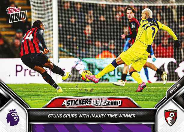 Sticker Antoine Semenyo - Now English Premier League 2025-2026
 n. 104 - Topps