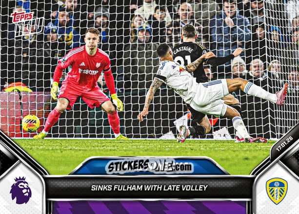 Cromo Lukas Nmecha - Now English Premier League 2025-2026
 n. 109 - Topps