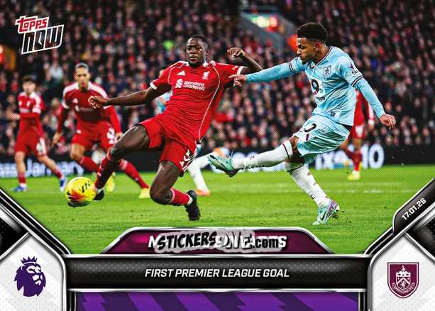 Sticker Marcus Edwards - Now English Premier League 2025-2026
 n. 111 - Topps