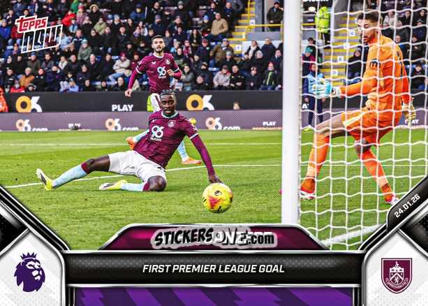 Cromo Axel Tuanzebe - Now English Premier League 2025-2026
 n. 116 - Topps