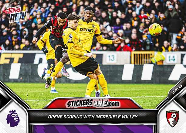 Sticker Junior Kroupi - Now English Premier League 2025-2026
 n. 123 - Topps