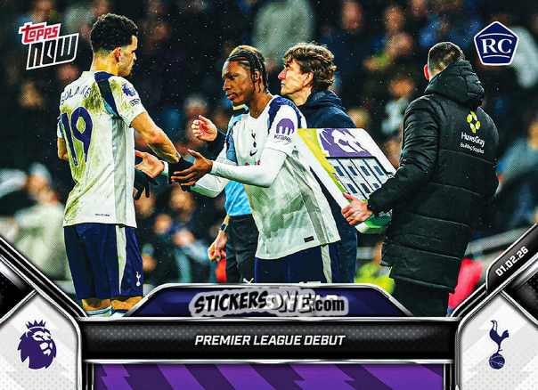Figurina Jun'Ai Byfield - Now English Premier League 2025-2026
 n. 126 - Topps