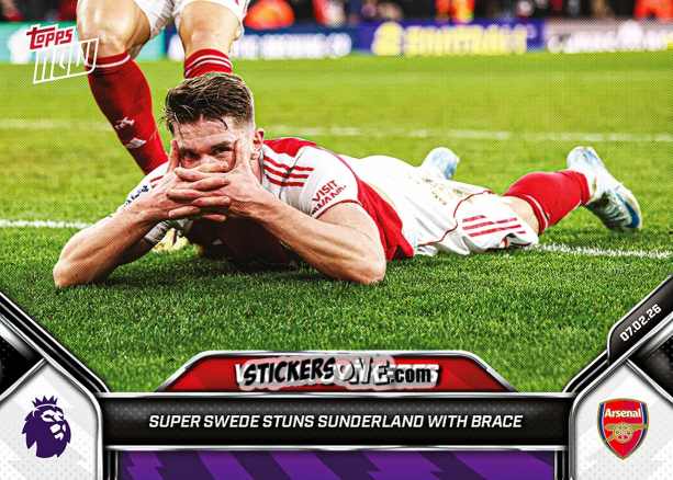 Sticker Viktor Gyokeres - Now English Premier League 2025-2026
 n. 129 - Topps
