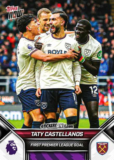 Sticker Taty Castellanos - Now English Premier League 2025-2026
 n. 130 - Topps