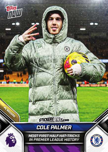 Cromo Cole Palmer - Now English Premier League 2025-2026
 n. 131 - Topps