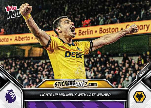 Cromo André - Now English Premier League 2025-2026
 n. 150 - Topps