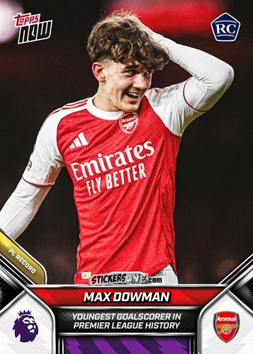 Cromo Max Dowman - Now English Premier League 2025-2026
 n. 156 - Topps