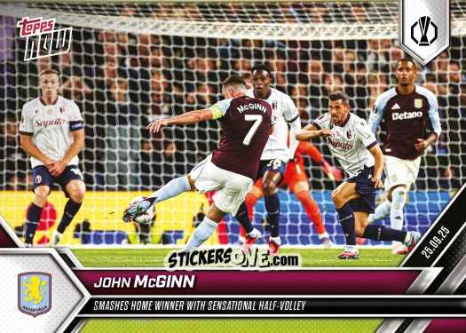 Cromo John McGinn - Now Uefa Europa League 2025-2026 n. 2 - Topps