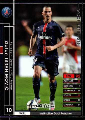 Figurina Zlatan Ibrahimovic - Sega World Club Champion Football 2015-2016
 n. 95 - Panini