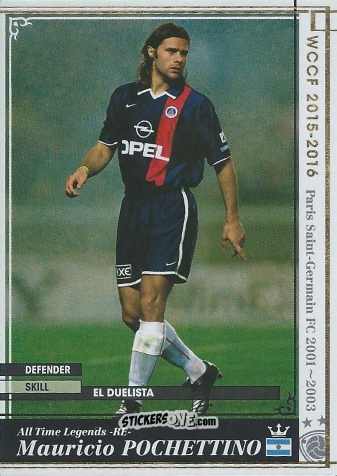 Figurina Mauricio Pochettino - Sega World Club Champion Football 2015-2016 v3.0
 n. ATLE-RE4 - Panini