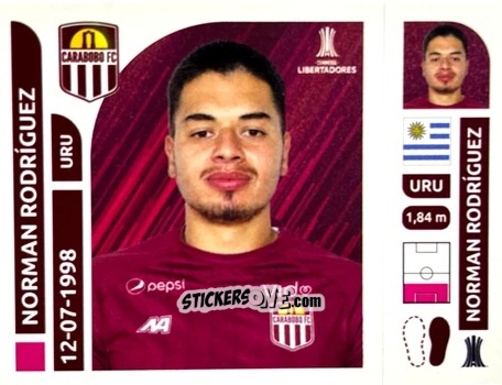 Sticker Norman Rodríguez